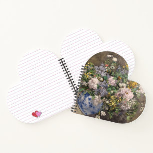 Pierre-Auguste Renoir Spring Bouquet Notizbuch
