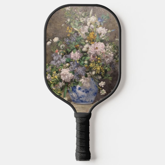 Pierre-Auguste Renoir Spring Bouquet Pickleball Schläger (Vorderseite)