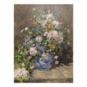 Pierre-Auguste Renoir Spring Bouquet Poster
