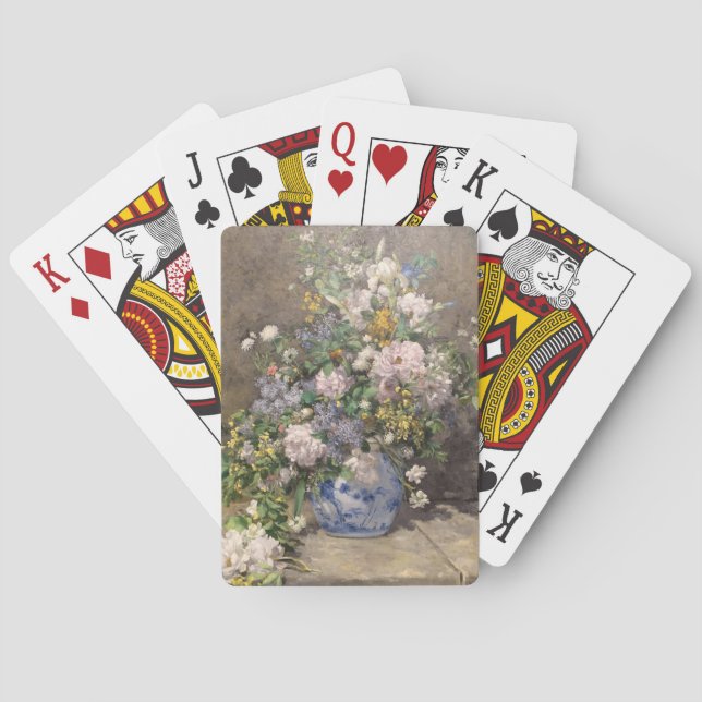 Pierre-Auguste Renoir Spring Bouquet Spielkarten (Rückseite)