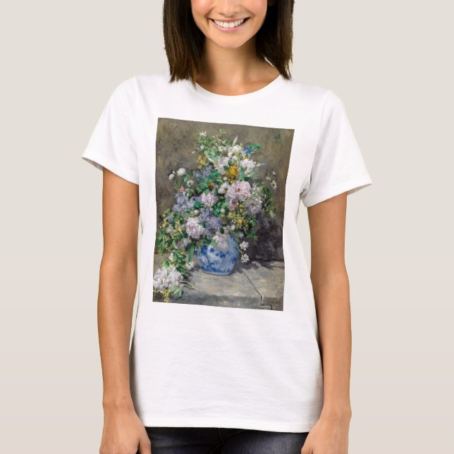 Pierre-Auguste Renoir - Spring Bouquet T-Shirt (Vorderseite)
