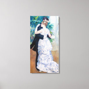 Pierre-Auguste Renoir - Stadt-Tanz Leinwanddruck