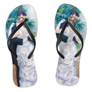 Pierre-Auguste Renoir - Stadttanz Flip Flops