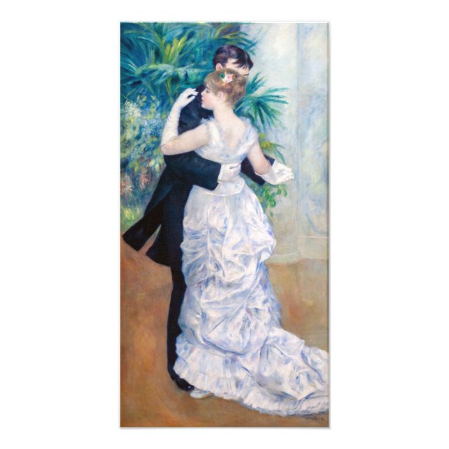 Pierre-Auguste Renoir - Stadttanz Fotodruck (Vorne)