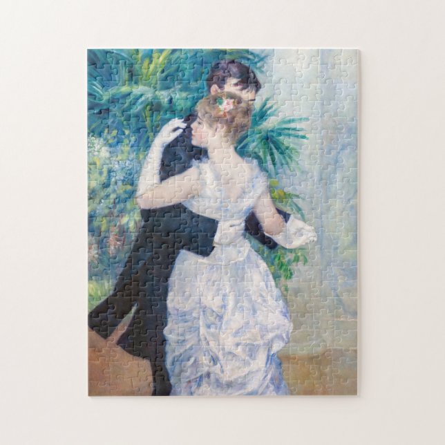 Pierre-Auguste Renoir - Stadttanz Puzzle (Vertikal)