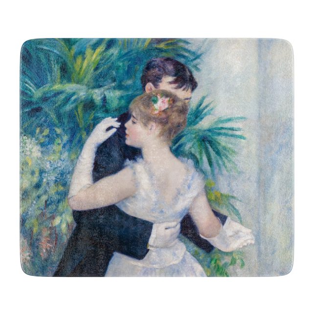 Pierre-Auguste Renoir - Stadttanz Schneidebrett (Vorderseite)