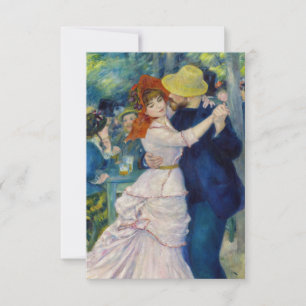 Pierre-Auguste Renoir - Tanz im Bougival Dankeskarte