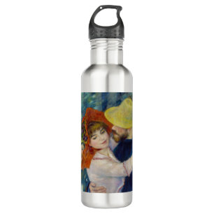 Pierre-Auguste Renoir - Tanz im Bougival Edelstahlflasche