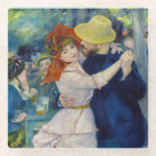 Pierre-Auguste Renoir - Tanz im Bougival Glasuntersetzer