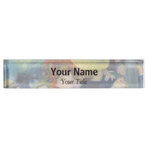 Pierre-Auguste Renoir - Tanz im Bougival Namensplakette