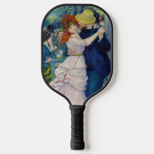 Pierre-Auguste Renoir - Tanz im Bougival Pickleball Schläger (Vorderseite)
