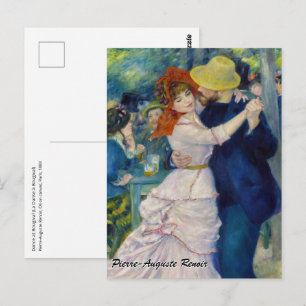 Pierre-Auguste Renoir - Tanz im Bougival Postkarte