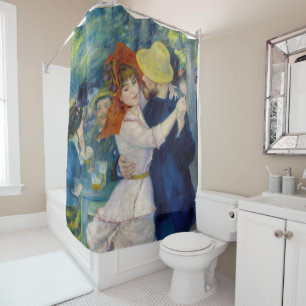 Pierre-Auguste Renoir - Tanz in Bougival Duschvorhang