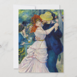 Pierre-Auguste Renoir - Tanz in Bougival Einladung