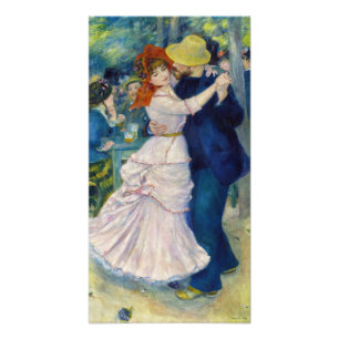 Pierre-Auguste Renoir - Tanz in Bougival Fotodruck