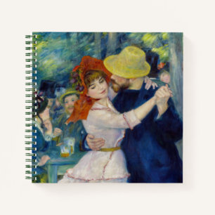 Pierre-Auguste Renoir - Tanz in Bougival Notizbuch