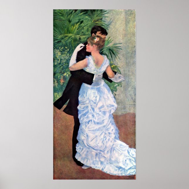 Pierre-Auguste Renoir-Tanz in der Stadt Poster (Vorne)