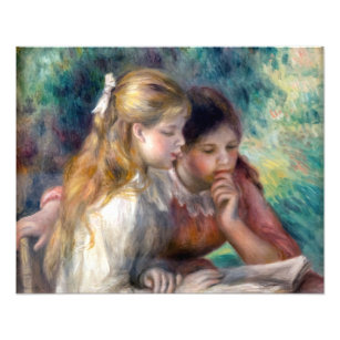 Pierre-Auguste Renoir - The Reading Fotodruck