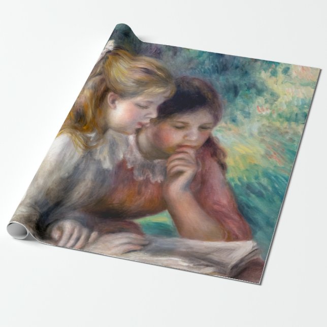 Pierre-Auguste Renoir - The Reading Geschenkpapier (Ungerollt)