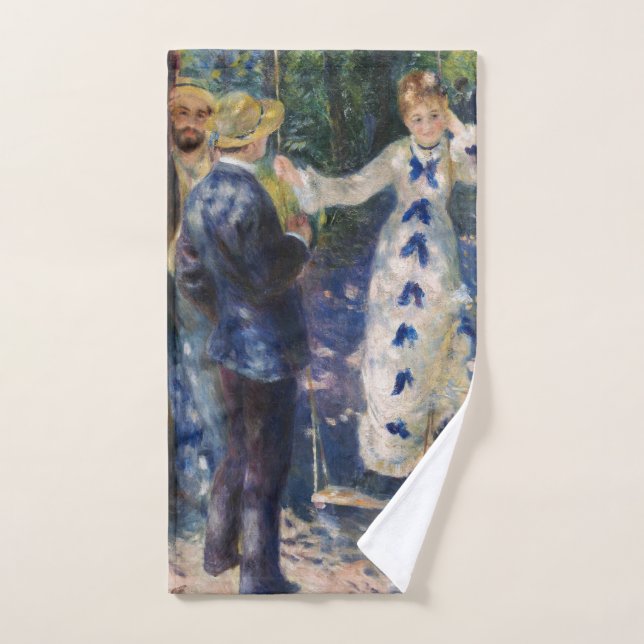 Pierre-Auguste Renoir - The Swing Badhandtuch Set (Handtuch)
