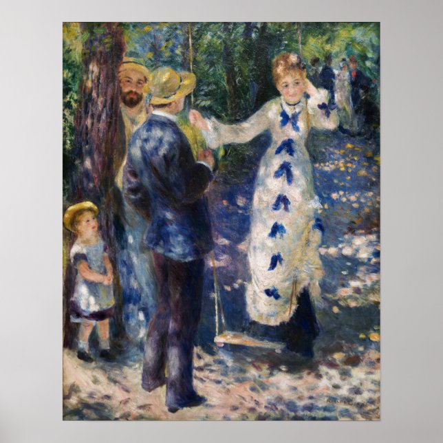 Pierre-Auguste Renoir - The Swing Poster (Vorne)