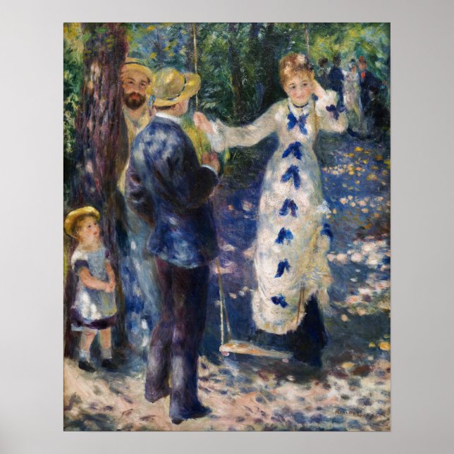 Pierre-Auguste Renoir - The Swing Poster (Vorne)