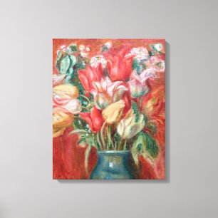 Pierre-Auguste Renoir - Tulip Bouquet Leinwanddruck