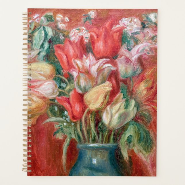 Pierre-Auguste Renoir - Tulip Bouquet Planer (Vorderseite)