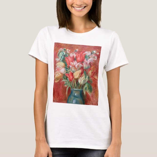 Pierre-Auguste Renoir - Tulip Bouquet T-Shirt (Vorderseite)