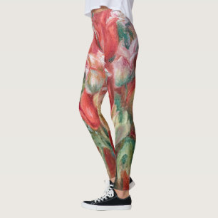 Pierre-Auguste Renoir - Tulpenstrauß Leggings