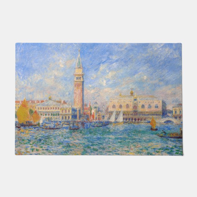 Pierre-Auguste Renoir - Venedig, der Dogenpalast Fußmatte (Vorderseite)