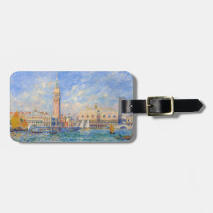Pierre-Auguste Renoir - Venedig, der Dogenpalast Gepäckanhänger