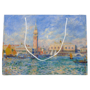 Pierre-Auguste Renoir - Venedig, der Dogenpalast Große Geschenktüte