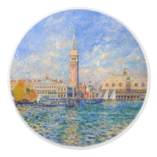 Pierre-Auguste Renoir - Venedig, der Dogenpalast Keramikknauf