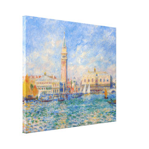 Pierre-Auguste Renoir - Venedig, der Dogenpalast Leinwanddruck