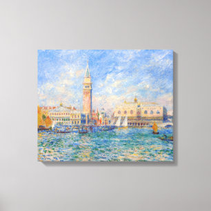 Pierre-Auguste Renoir - Venedig, der Dogenpalast Leinwanddruck