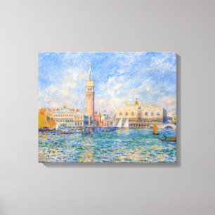 Pierre-Auguste Renoir - Venedig, der Dogenpalast Leinwanddruck