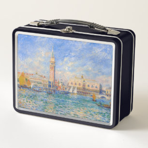 Pierre-Auguste Renoir - Venedig, der Dogenpalast Metall Brotdose