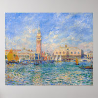 Pierre-Auguste Renoir - Venedig, der Dogenpalast