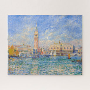 Pierre-Auguste Renoir - Venedig, der Dogenpalast Puzzle