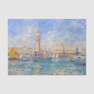 Pierre-Auguste Renoir - Venedig, der Dogenpalast Seidenpapier