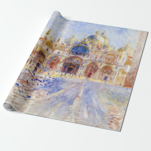 Pierre-Auguste Renoir - Venedig, Piazza San Marco Geschenkpapier