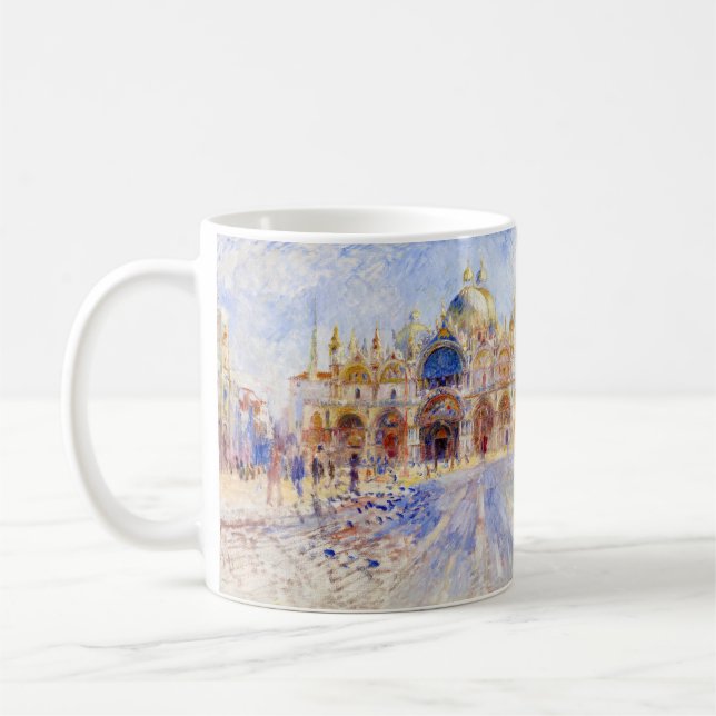 Pierre-Auguste Renoir - Venedig, Piazza San Marco Kaffeetasse (Links)