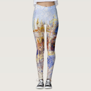 Pierre-Auguste Renoir - Venedig, Piazza San Marco Leggings