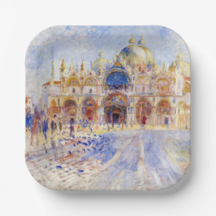 Pierre-Auguste Renoir - Venedig, Piazza San Marco Pappteller