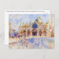 Pierre-Auguste Renoir - Venedig, Piazza San Marco