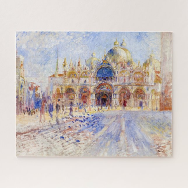 Pierre-Auguste Renoir - Venedig, Piazza San Marco Puzzle (Horizontal)