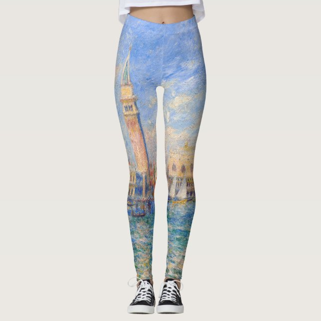 Pierre-Auguste Renoir - Venice, the Doge's Palace Leggings (Vorderseite)