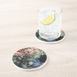 Pierre-Auguste Renoir Vintag Gladioli in einer Vas Getränkeuntersetzer