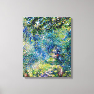 Pierre-Auguste Renoir - Weg im Wald Leinwanddruck